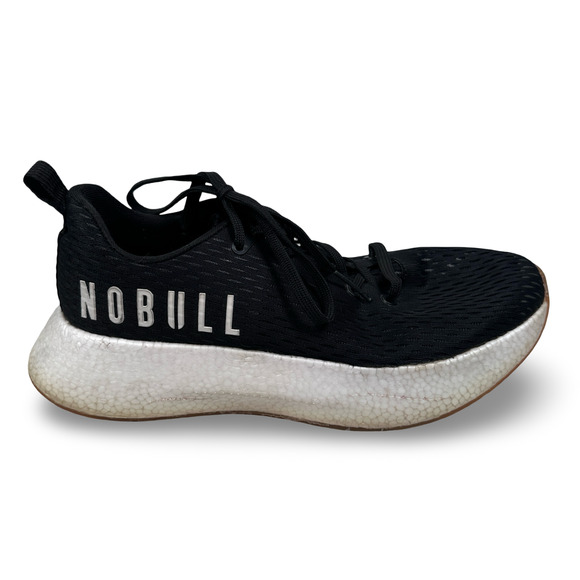Nobull Journey Running Sneakers Unisex Men\'s 10 Women\'s 11.5 Black White Shoes main image 11